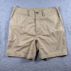 Birdwell Beach Britches Chino Shorts Men's 32 Khaki